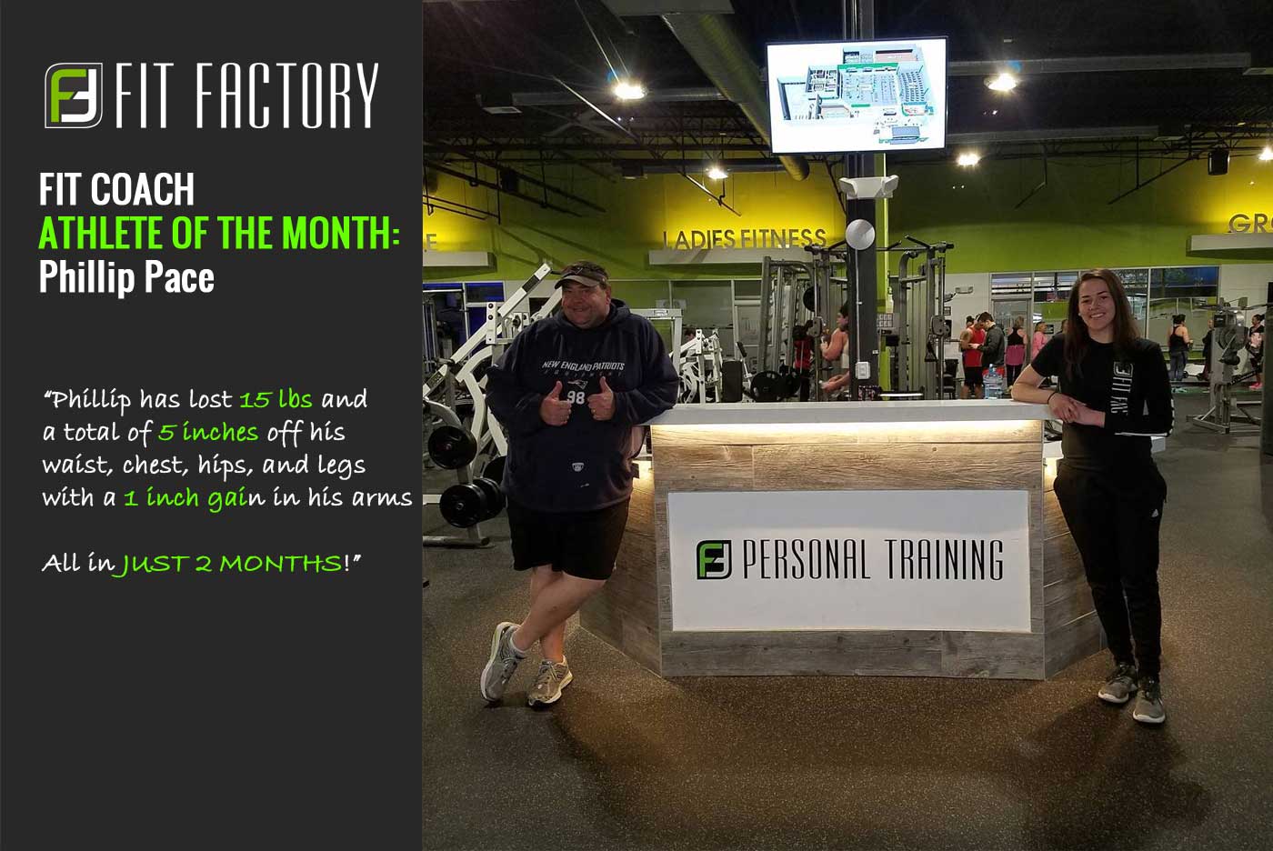 Fit Coach Athlete of the Month: Phillip Pace